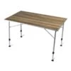 Dometic Zero Light Oak Large Campingtafel - 120 X 70 Cm -Buitenkampeerwinkel oak large table op maat 1