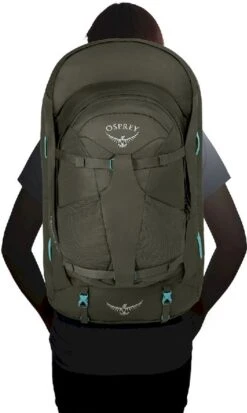 Osprey Fairview Backpack - 70 Liter - Zwart -Buitenkampeerwinkel osprey fairview 70 zwart 5