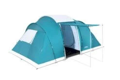 Pavillo Family Ground 6 Vis-a-vis Tent - 6 Persoons -Buitenkampeerwinkel pavillo family ground vis a vis tent 6 persoons 8