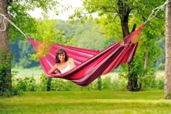 Amazonas Salsa 2 Persoons Hangmat - Bordeaux -Buitenkampeerwinkel salsa fuego 1 resultaat